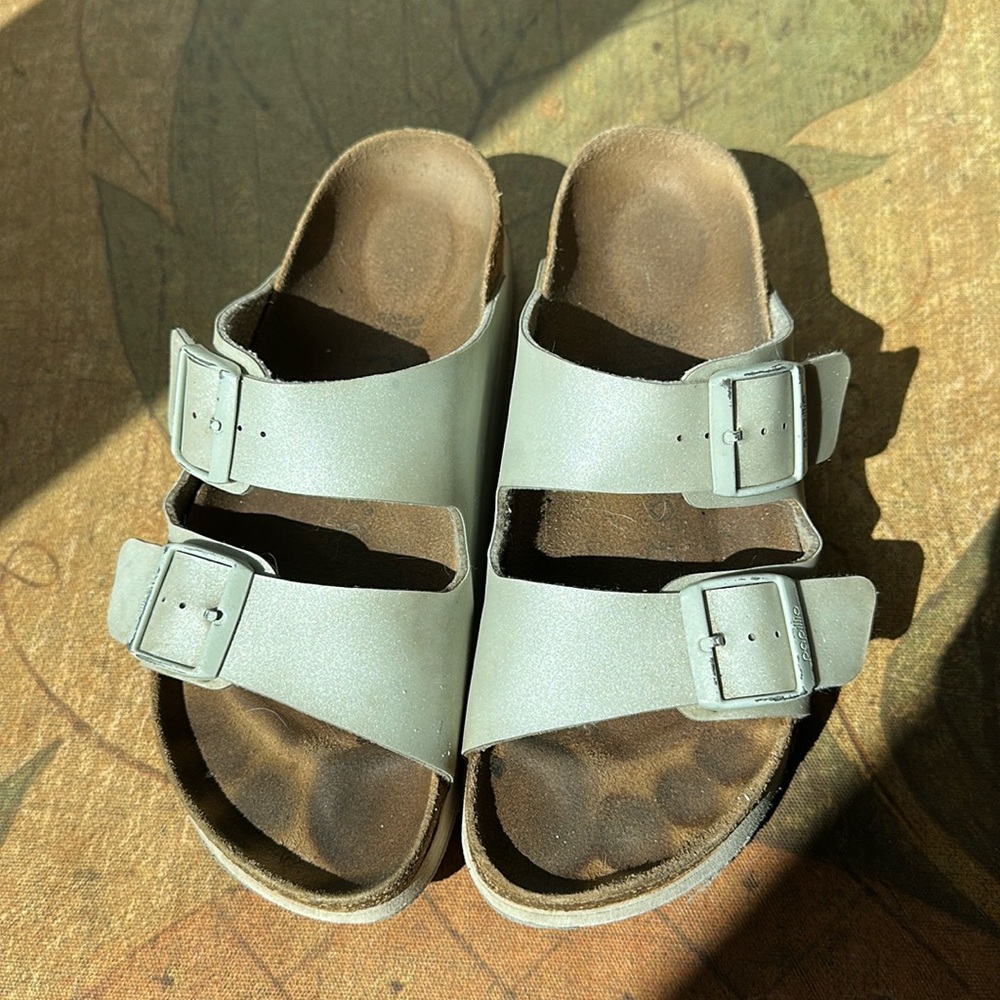 Birkenstock Papillio Metallic Gray